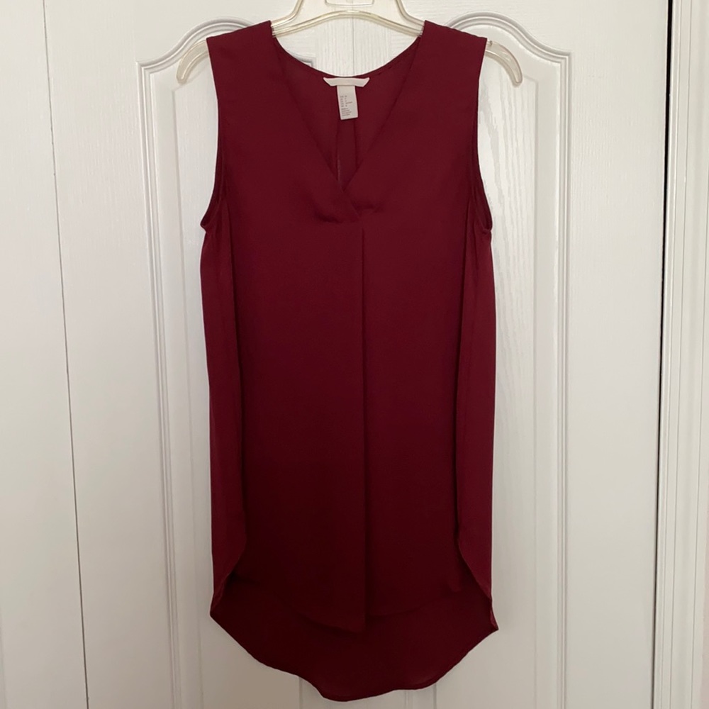 H&M business casual tank top size 6